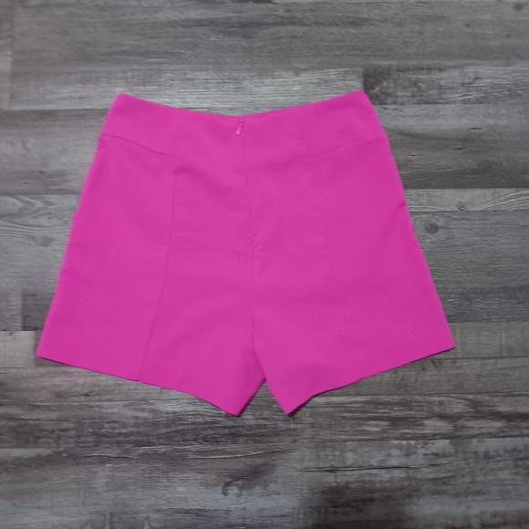 Glam High Waist Pink Shorts - Picture 4 of 4